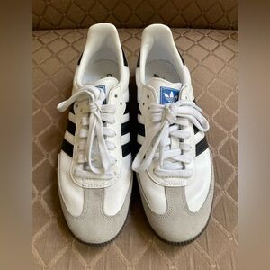 Adidas Sambas Women’s Size 9 Black/White/Grey